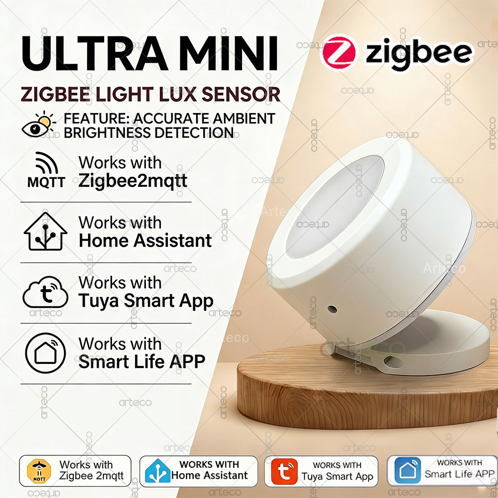 Home Automation Ideas - Ultra Mini Zigbee Işık Sensörü aydınlatma