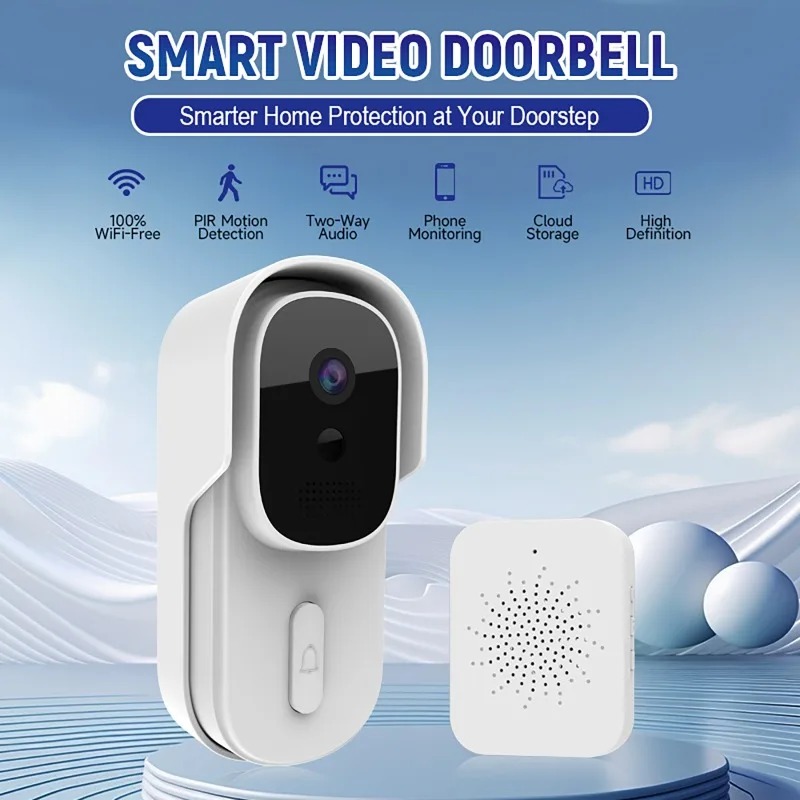 Smart Doorbell Wired - Geniş Görüş Açılı Tuya Akıllı Yaşam