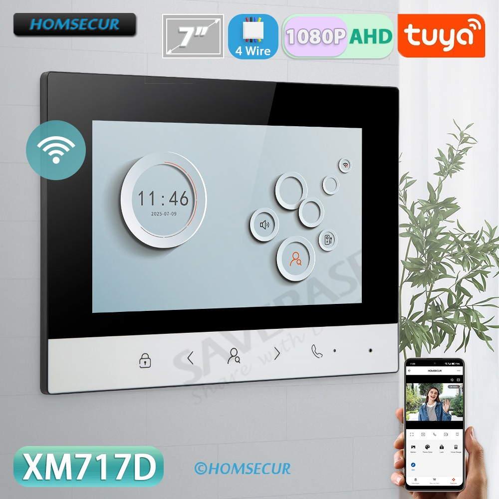 Smart Doorbell Wired - Tuya Akıllı WIFI İç Mekan Monitörü