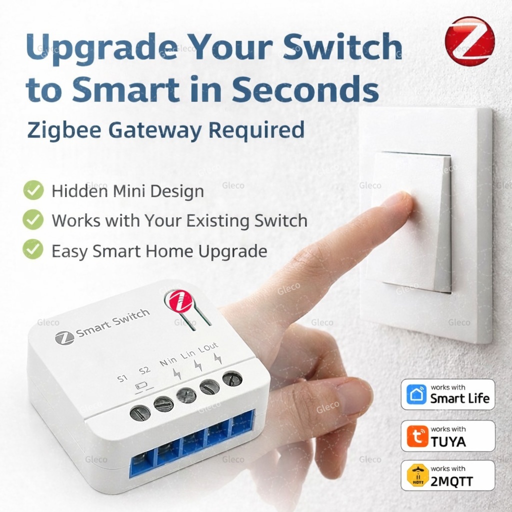 Diy Home Automation Hub - ZigBee Tuya Akıllı Anahtar Modülü Mini
