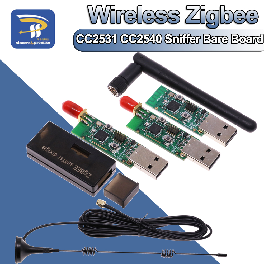 Zigbee Coordinator Stick - Sniffer Çıplak Kart Paket Protokolü Analizörü
