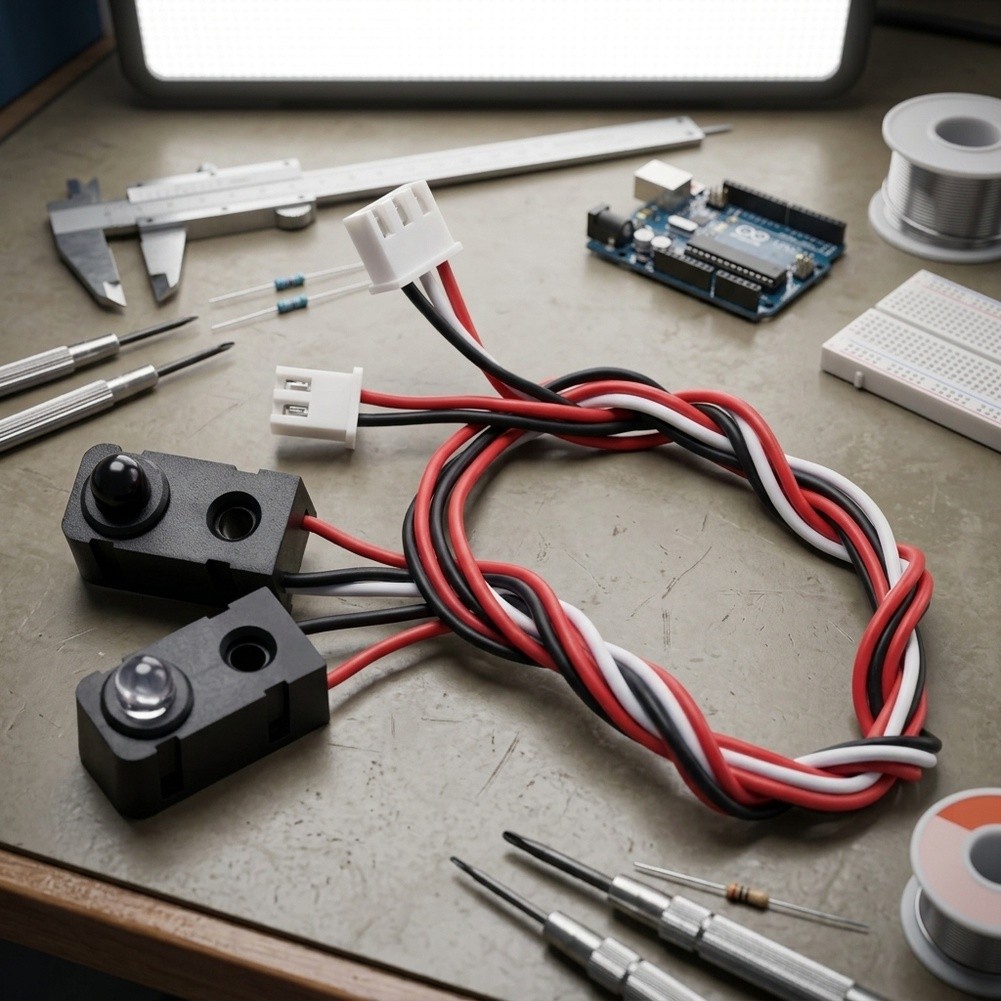 Home Automation Diy Kit - 4 Çift Kızılötesi Işın Sensörü Kiti,