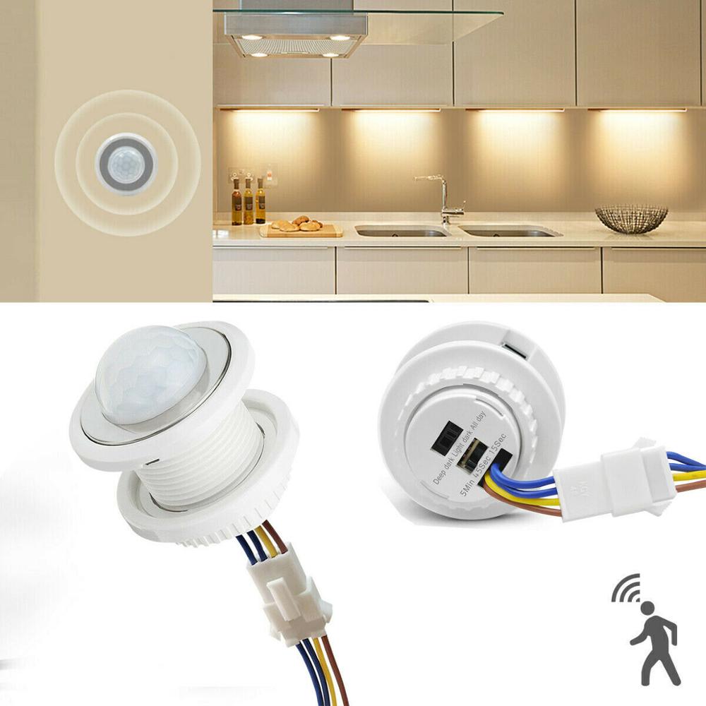 Motion Sensor Pir Wired - Zaman gecikmesi PIR kızılötesi vücut hareket