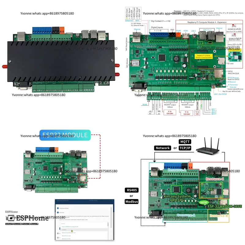 KC868-Sunucu Ethernet Wifi RS2 - Diy Home Automation Server incelemesi ve fiyatı
