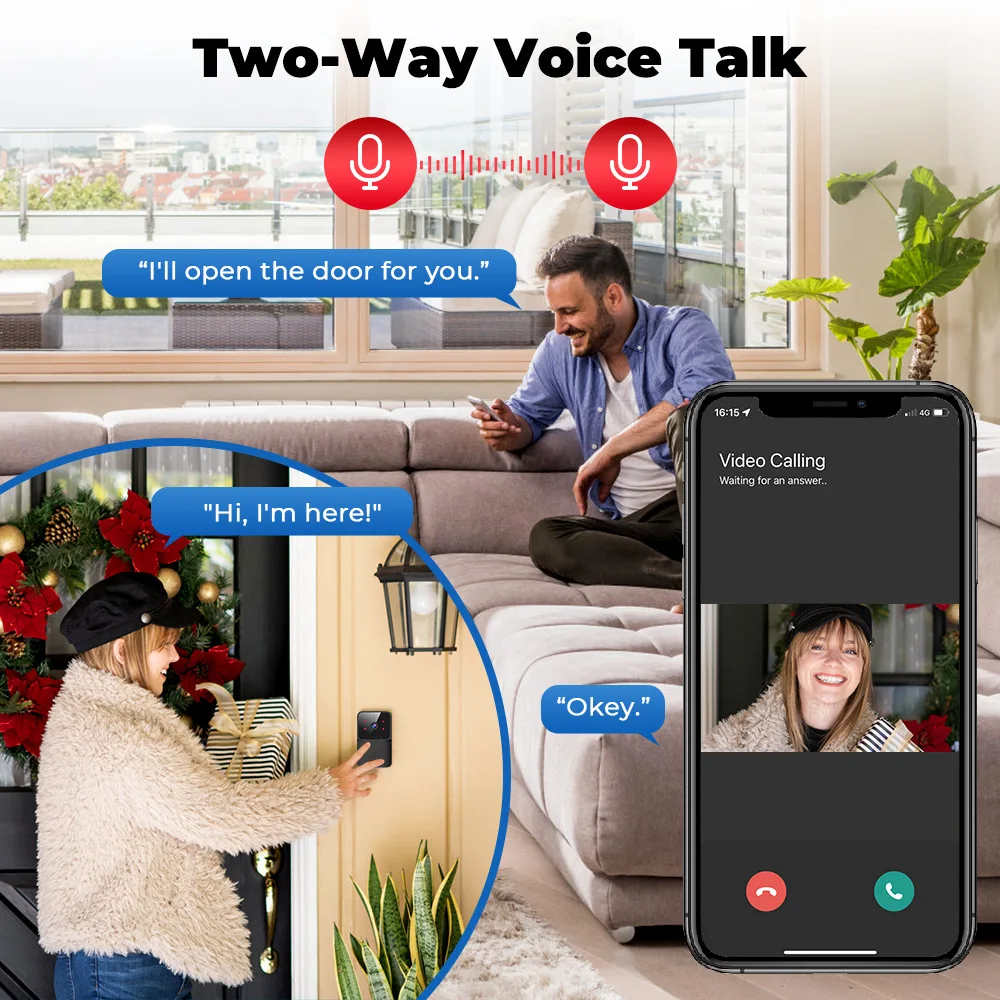 2026 WiFi Görüntülü Kapı Zili  - Smart Doorbell Wired incelemesi ve fiyatı