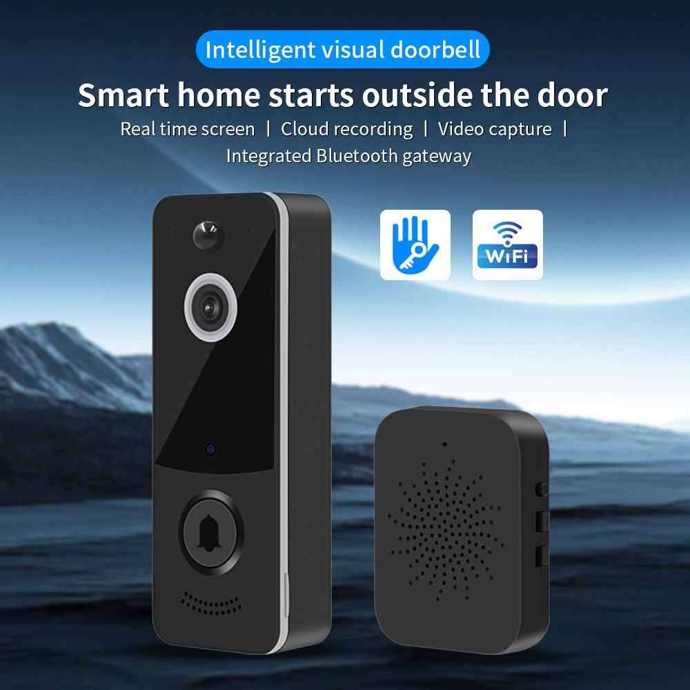 1080P WIFI Görüntülü Kapı Zili - Smart Doorbell Wired incelemesi ve fiyatı