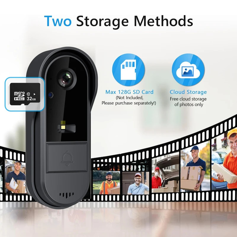 Tuya WiFi kapı zili 2 yönlü HD - Smart Doorbell Wired incelemesi ve fiyatı