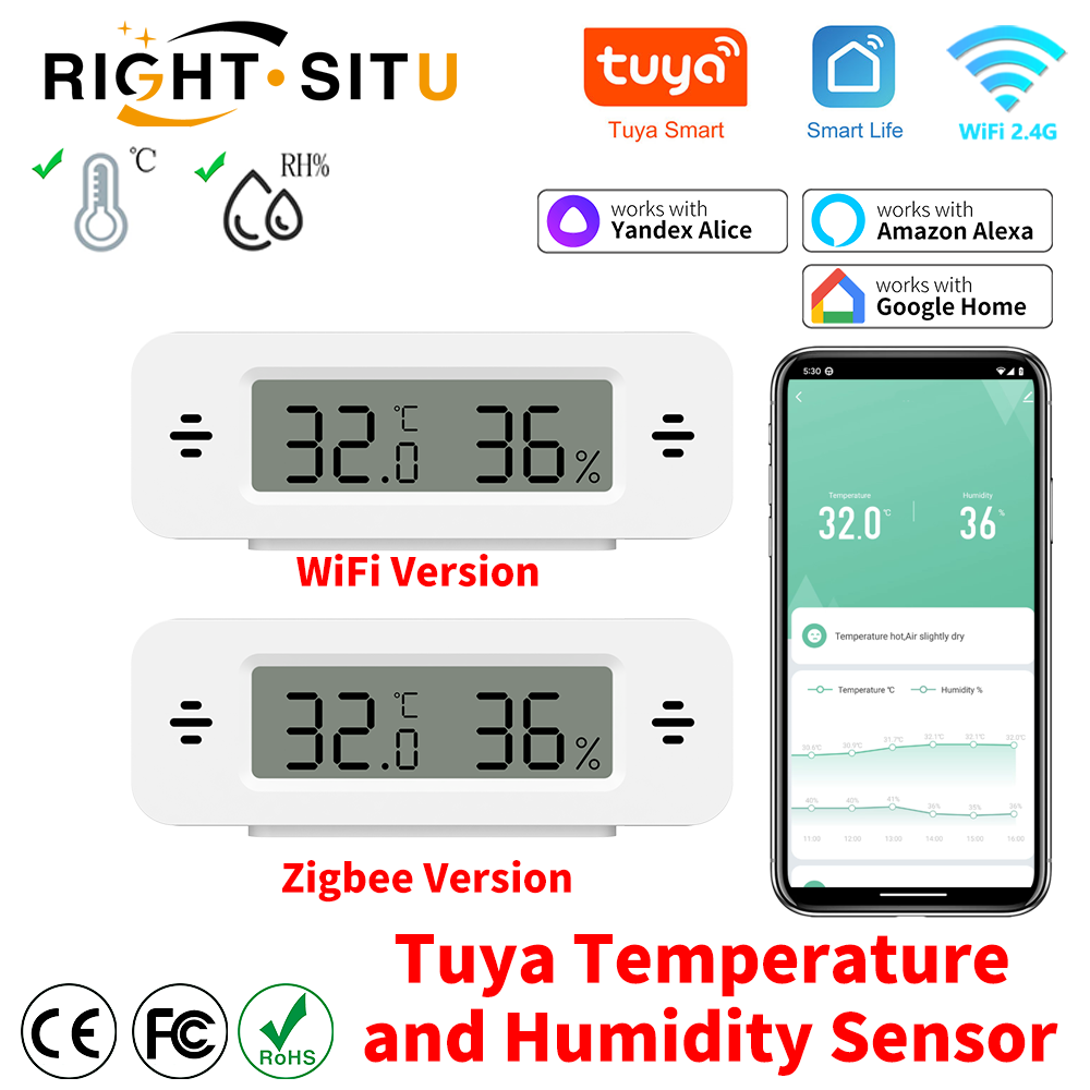 Tuya WiFi Zigbee Mini Sıcaklık - Home Automation Ideas incelemesi ve fiyatı