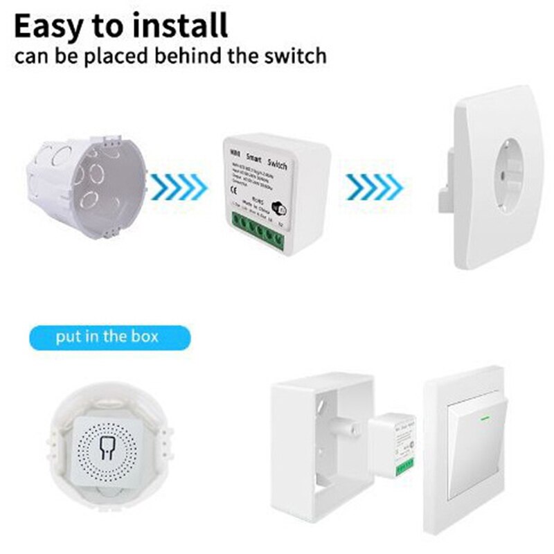 Tuya 16A 20A Mini WiFi Akıllı  - Home Automation Ideas incelemesi ve fiyatı