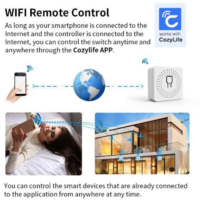 Tuya 16A 20A Mini WiFi Akıllı  - Home Automation Ideas incelemesi ve fiyatı