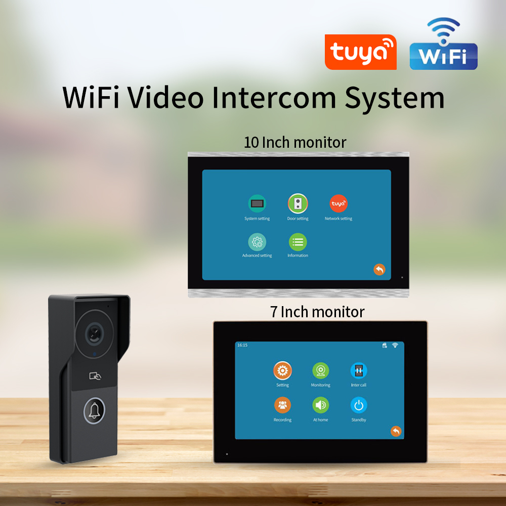7/10 inç görüntülü interkom 10 - Smart Doorbell Wired incelemesi ve fiyatı