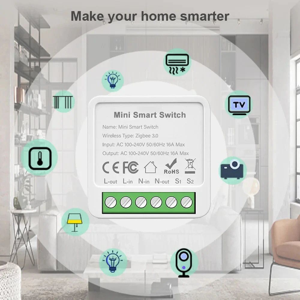 WiFi Zigbee Akıllı Anahtar Mod - Diy Home Automation System incelemesi ve fiyatı