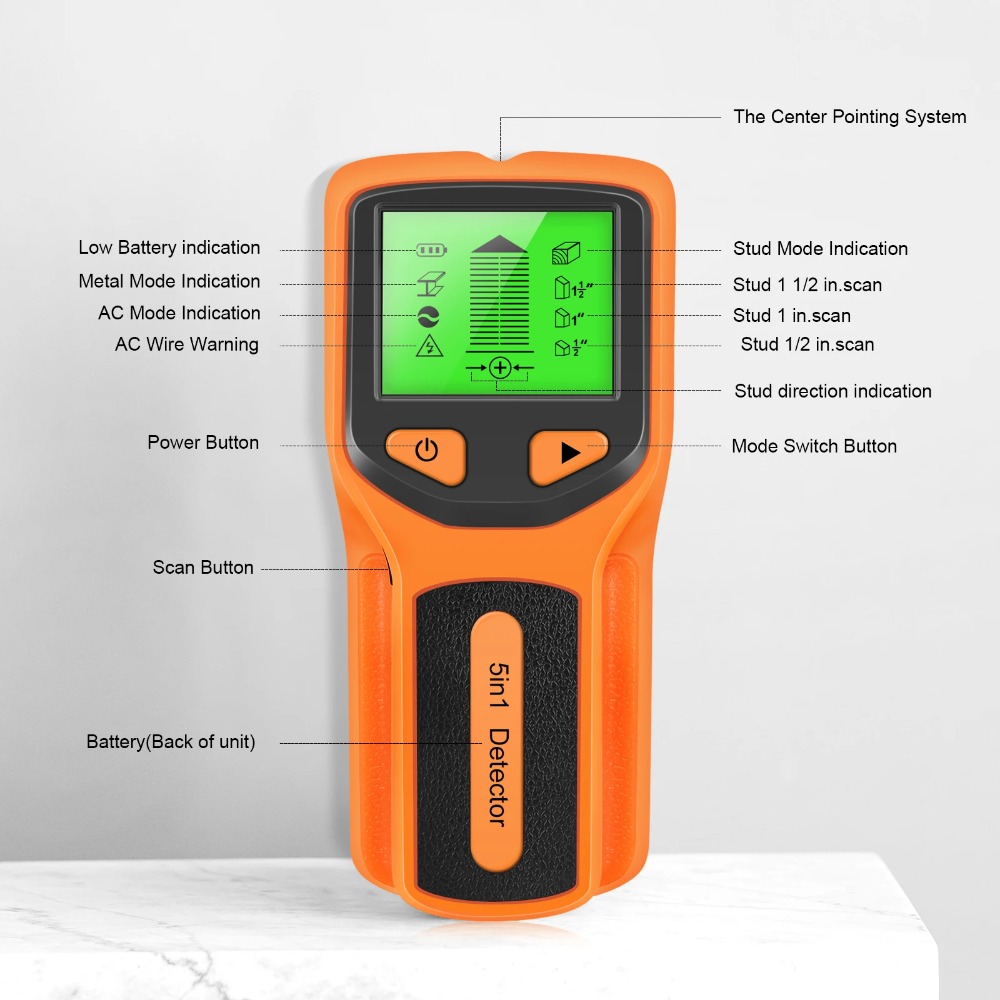 5'i 1 Arada Dijital Çivi Dedek - Water Leak Detector Wired incelemesi ve fiyatı