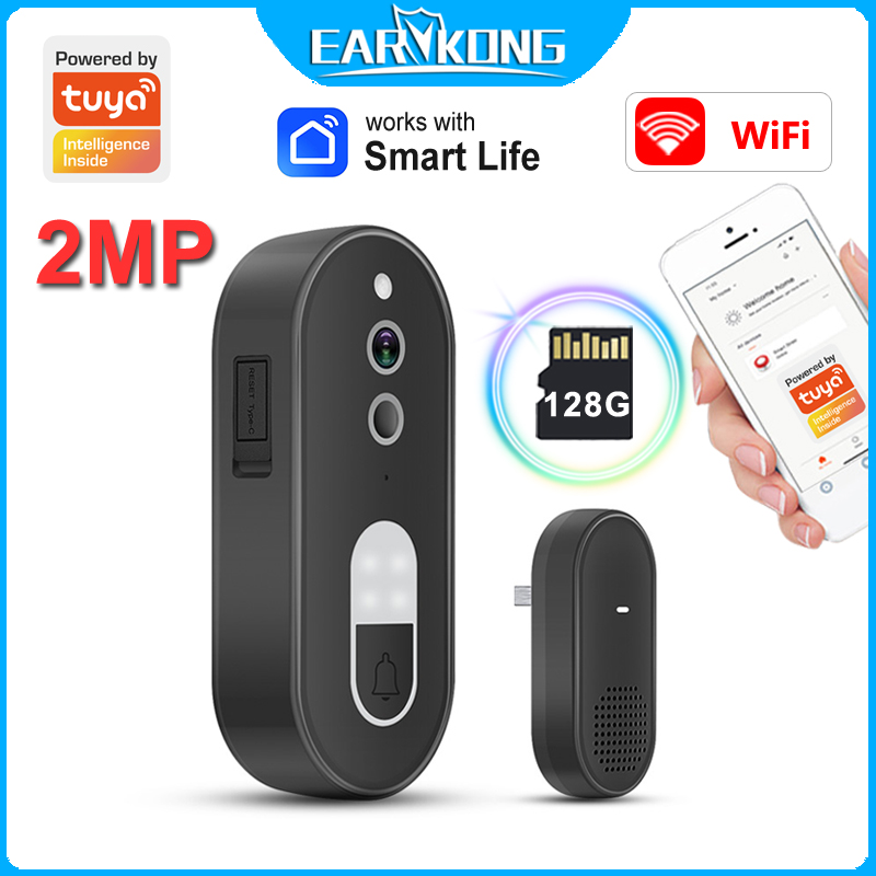 WiFi Video Kapı Zili Tuya Smar - Smart Doorbell Wired incelemesi ve fiyatı