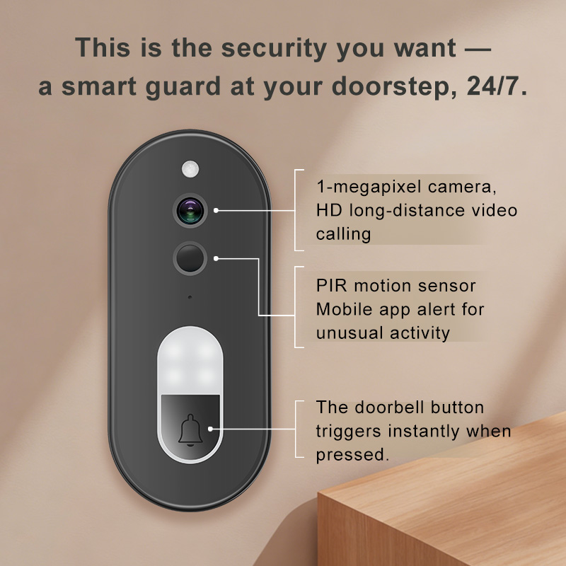 WiFi Video Kapı Zili Tuya Smar - Smart Doorbell Wired incelemesi ve fiyatı