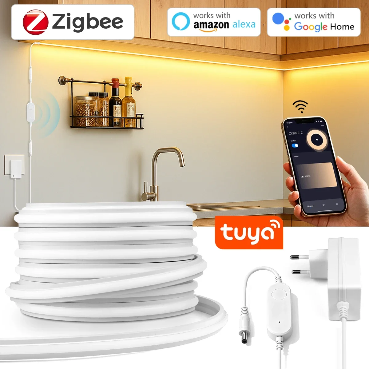 Zigbee 3.0 24V Neon LED Şerit  - Zigbee Coordinator Stick incelemesi ve fiyatı