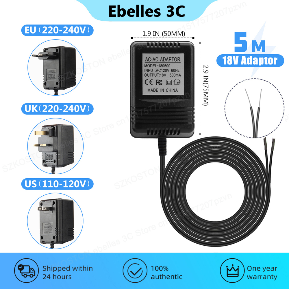 18 V AC Trafo Şarj Cihazı Halk - Smart Doorbell Wired incelemesi ve fiyatı