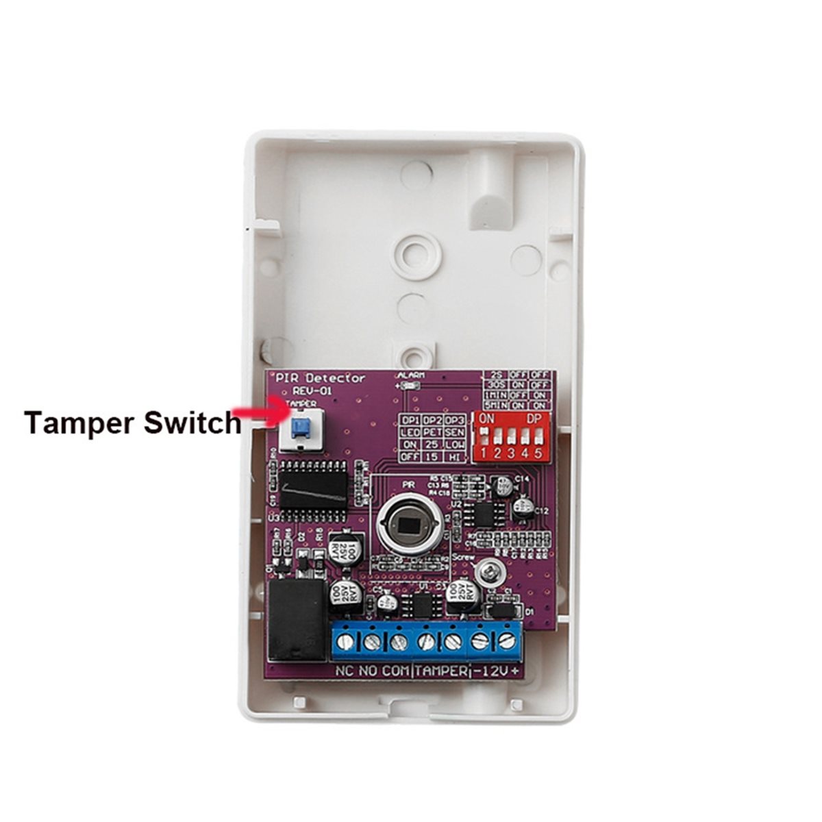 AA80 12V Kablolu Pasif İç Meka - Motion Sensor Pir Wired incelemesi ve fiyatı
