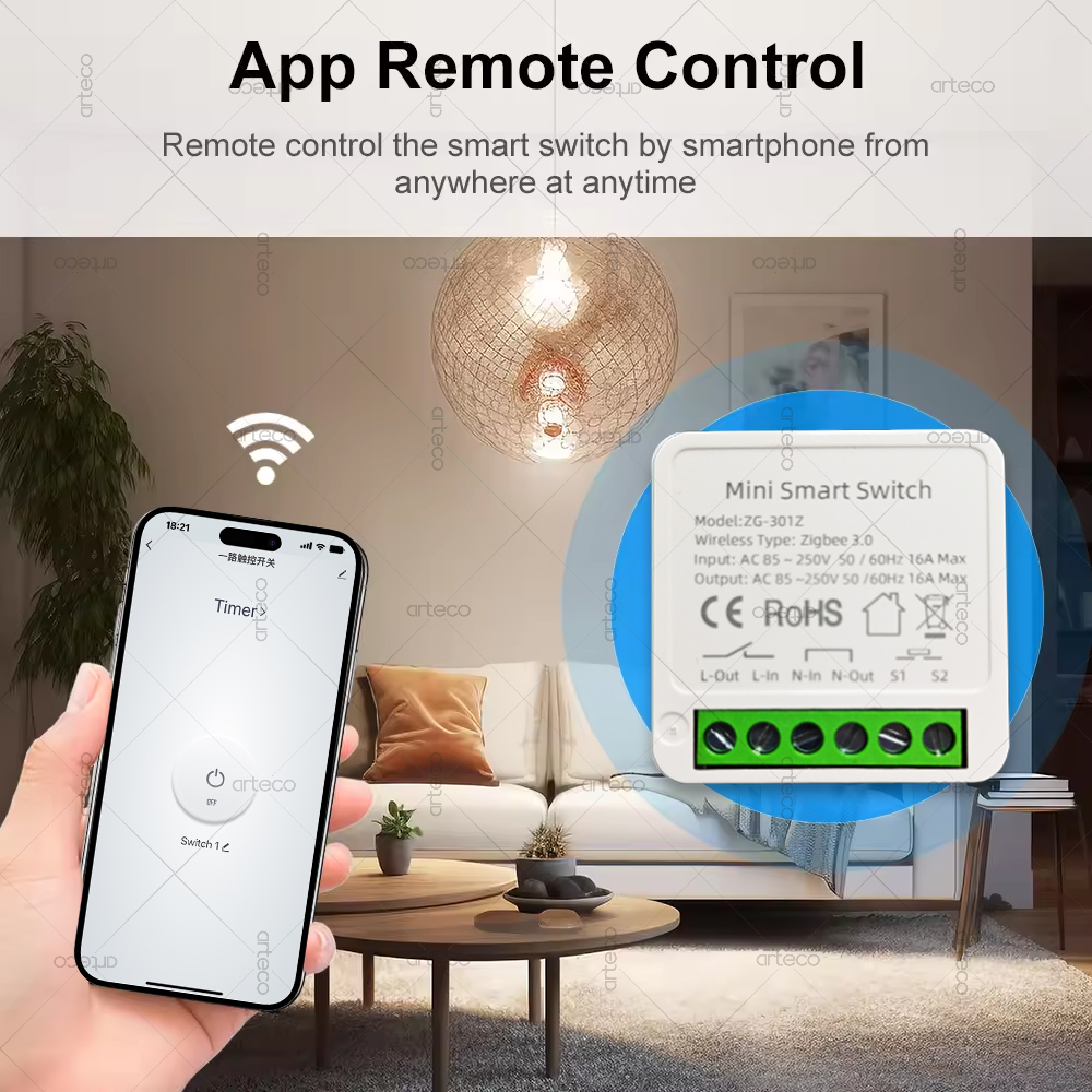 Mini Zigbee 3.0 Akıllı Anahtar - Diy Home Automation Hub incelemesi ve fiyatı